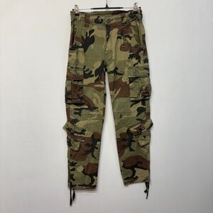 Mustway Women Utility Cargo Camo Pants Size 2 Army Style C062 -5